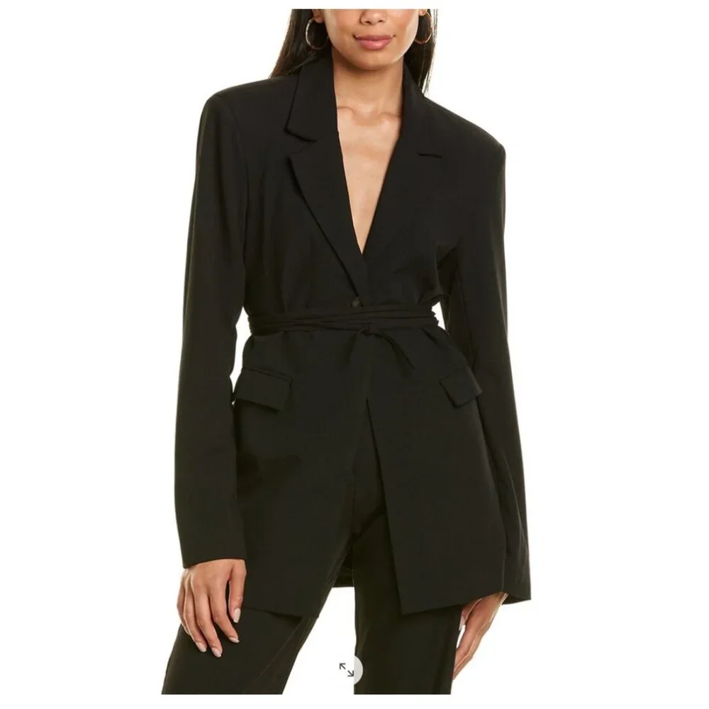 Danielle Bernstein | Sexy Black Cut Out Blazer - Picture 1 of 3